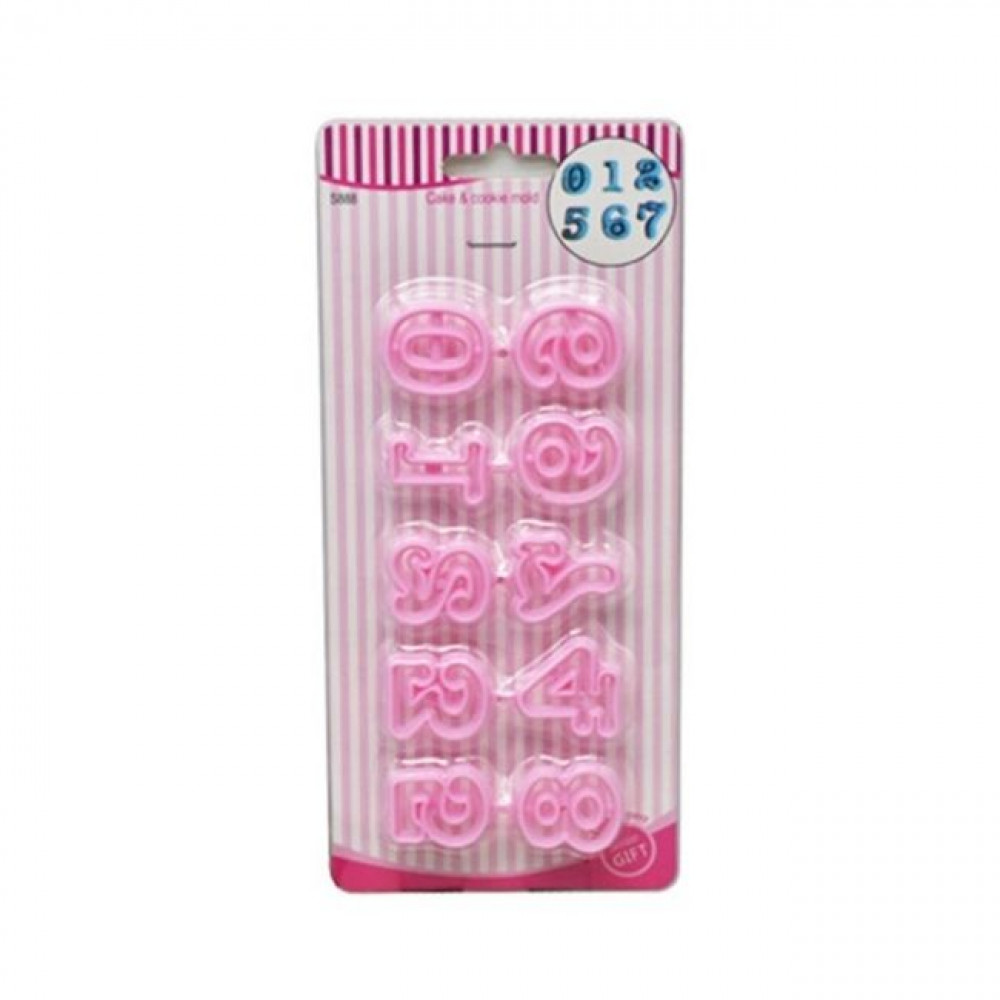 Plastic 09 Numbers Cutter